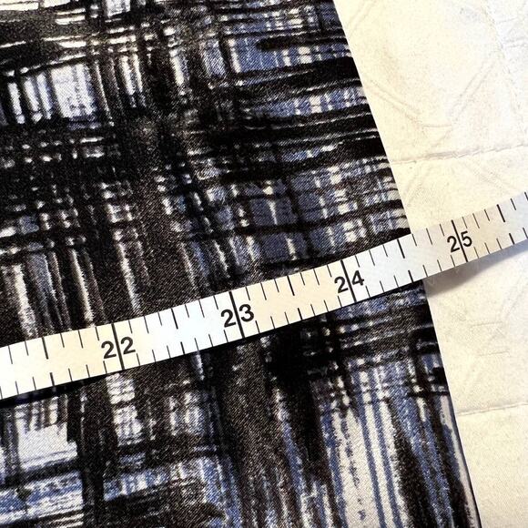 Chico's, Pencil Skirt, Black checkered pattern, lined, women's 0 XS - Picture 6 of 10